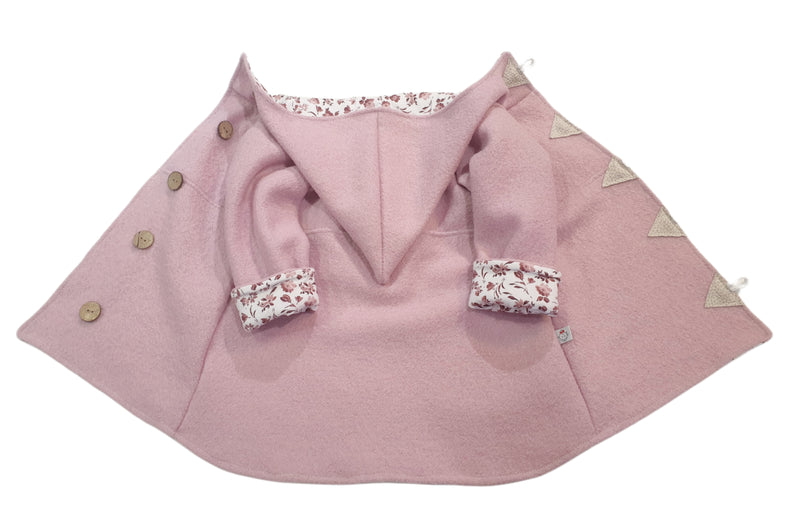 Atelier MiaMia - Walk - hooded jacket baby child size 50-140 jacket limited !! Walk jacket orange fox star J36
