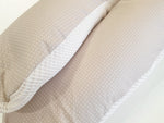 Atelier MiaMia nursing pillow or side sleeper pillow positioning pillow dots beige